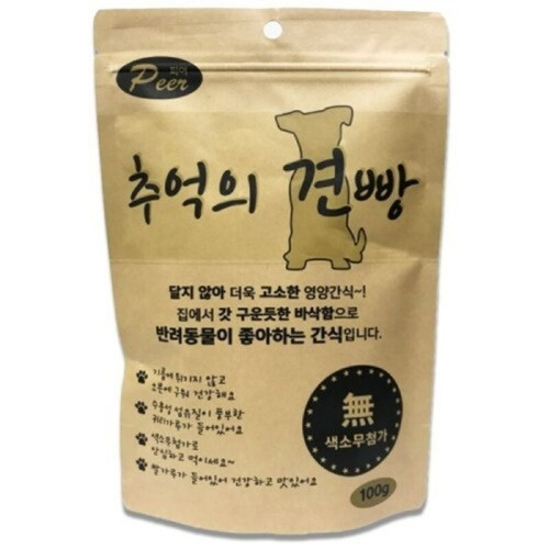 (5개묶음)(피어) 추억의 견빵 100g