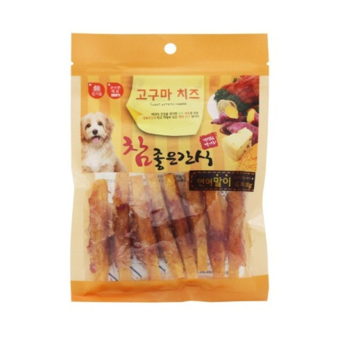 (3개묶음)(참좋은간식) 고구마치즈 연어말이