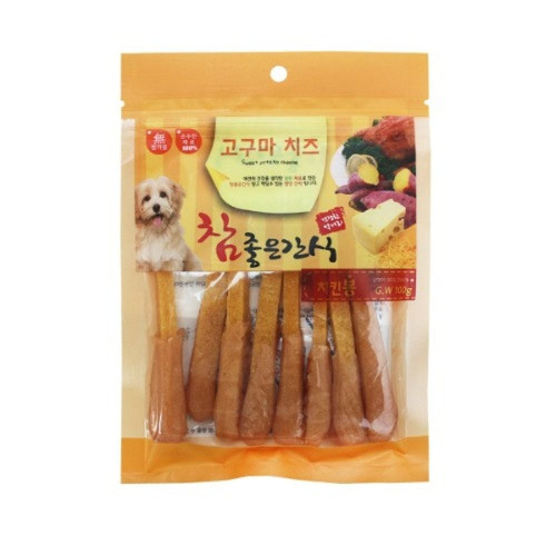 (3개묶음)(참좋은간식) 고구마치즈 치킨봉