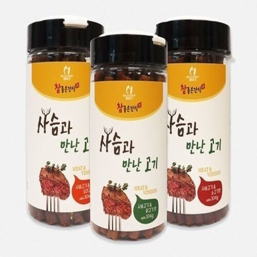 (2개묶음)(참좋은간식) 사슴과만난고기 오리고기
