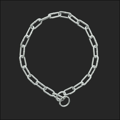 초크 체인 철목 5mm 강아지 목걸이 쇠사슬 러프웨어